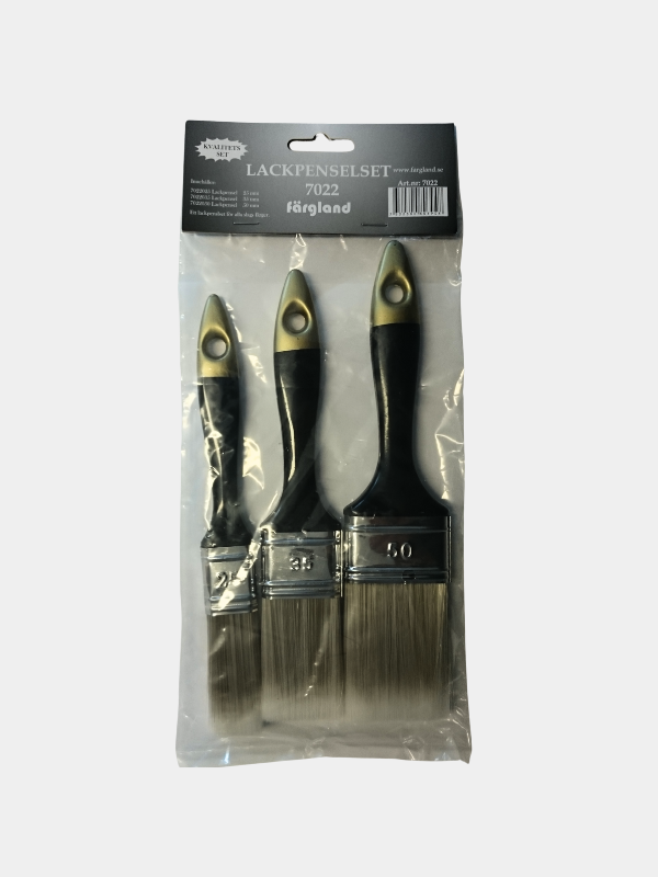 Penselset inne: Lackpenselset 7027 KVALITÉ SET